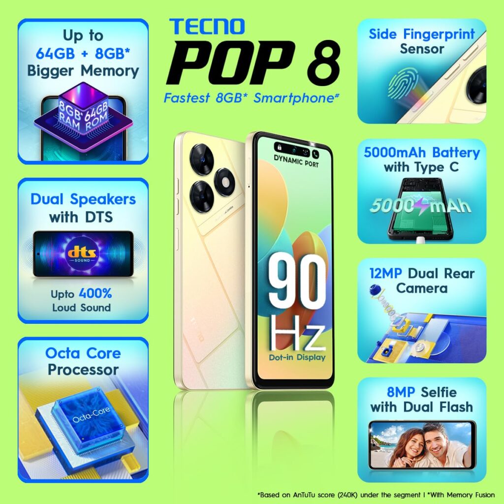 TECNO POP 8