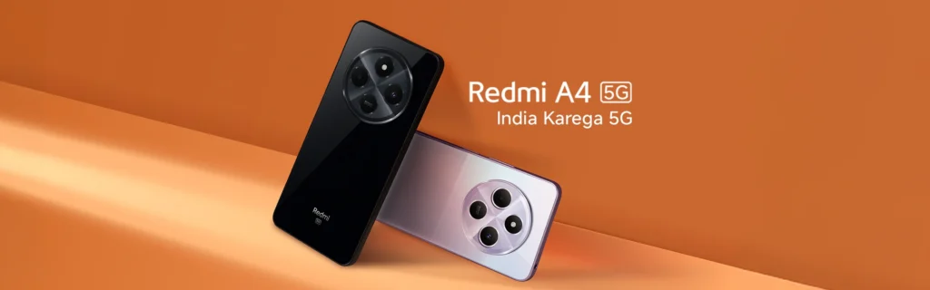 Redmi A4 5G Review: Affordable Powerhouse in Sparkle Purple – A Perfect Blend of Performance & Style!